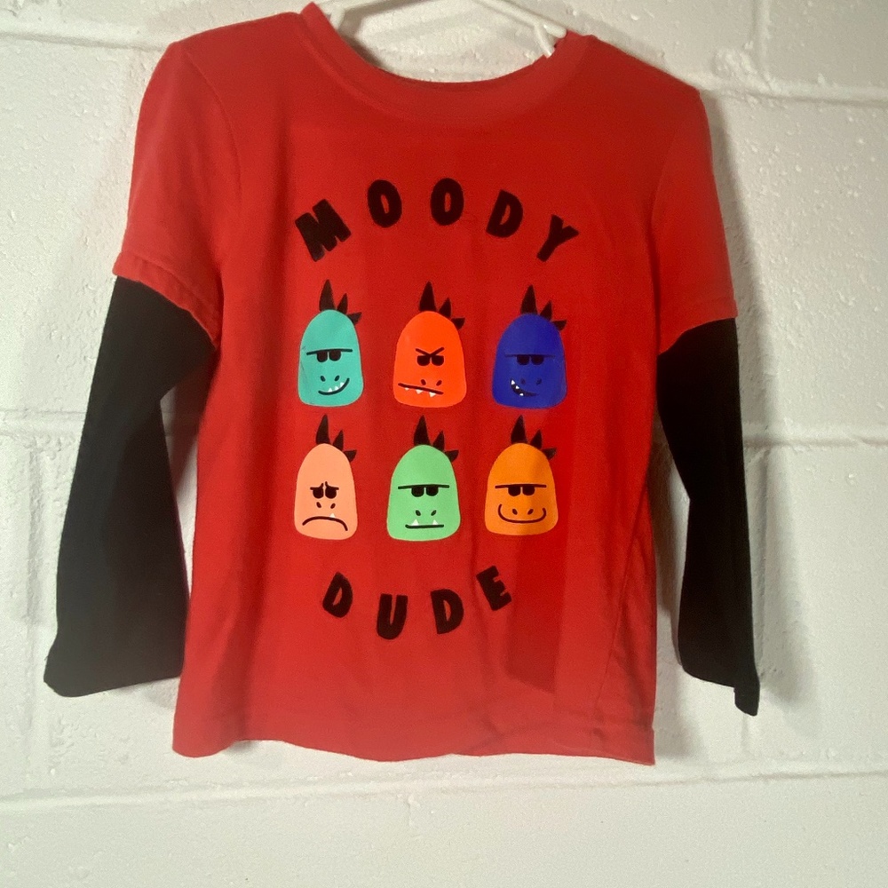 Okie Dokie Long Sleeve Moody Dude Monster T-shirt